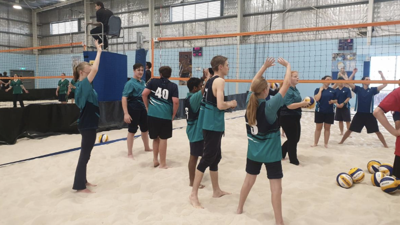 Indoor Beach Volleyball